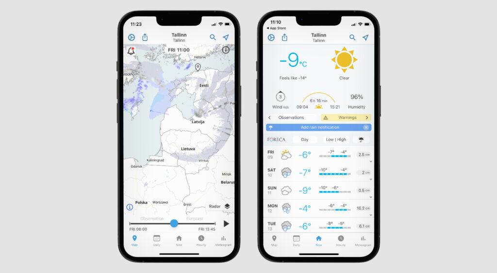 Foreca app